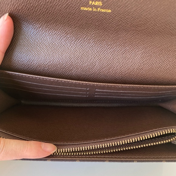 SOLD❌ Louis Vuitton Mini Lin Sarah Wallet - Picture 11 of 13